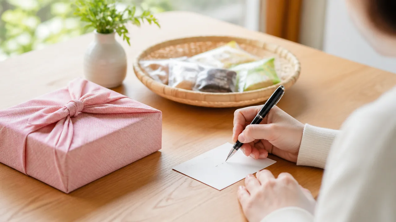 親戚へのお土産に添える一言メッセージ例文集と書き方のコツ
