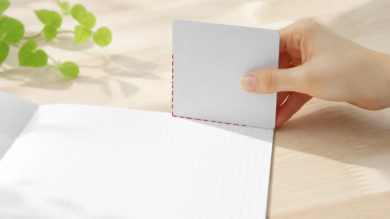 分度器がないときはどうする?身近なもので角度を測る方法