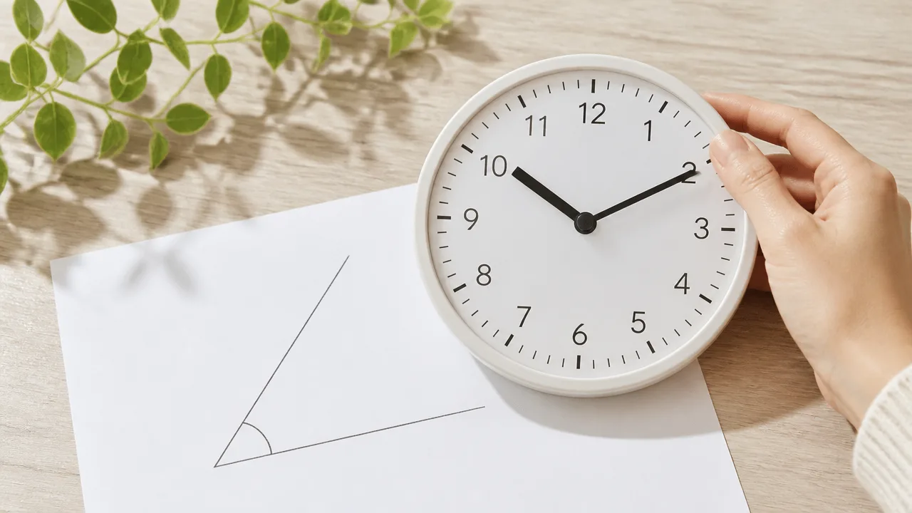 分度器がないときはどうする?身近なもので角度を測る方法