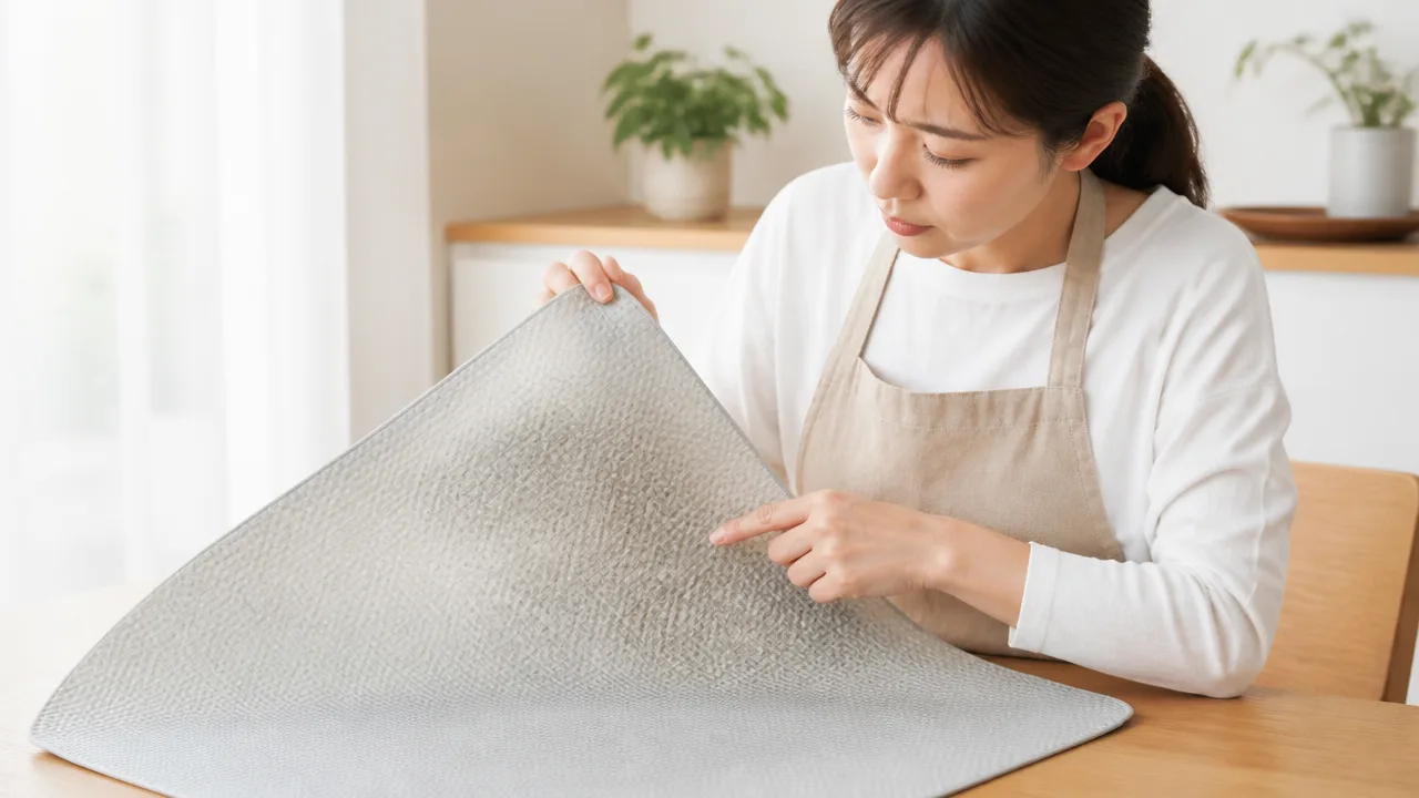 テーブルマットの洗い方は?素材別のお手入れ方法と注意点