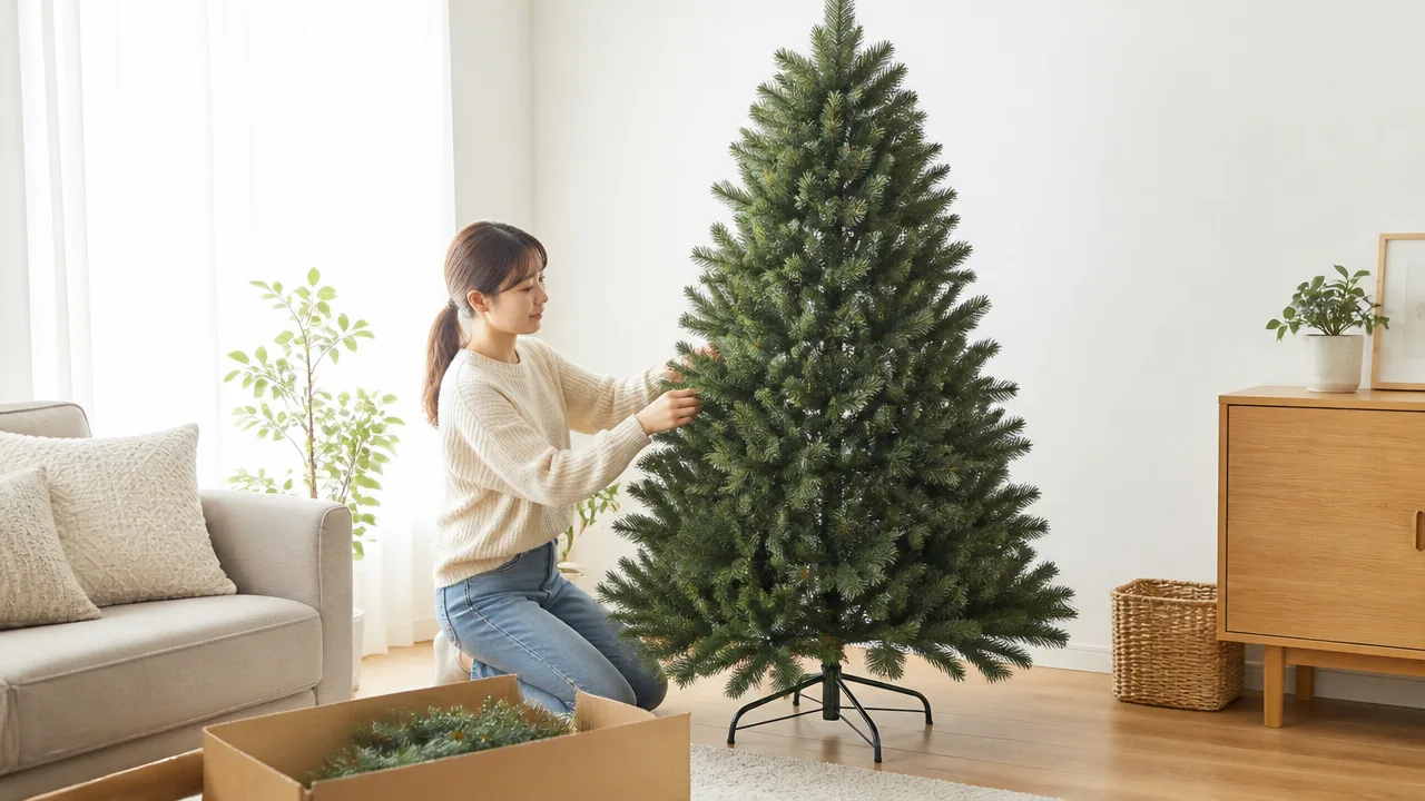 アルザスツリー150と180どっち?部屋に合うサイズの選び方