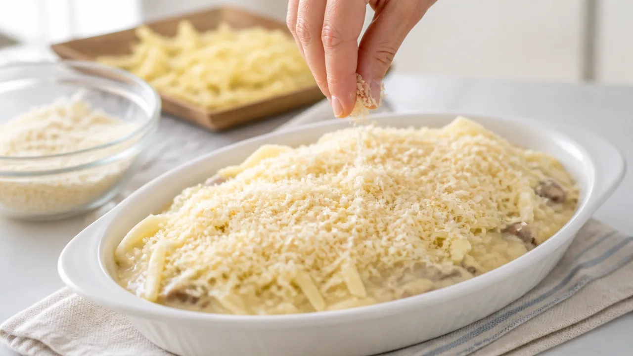 グラタンのパン粉とチーズの順番は?香ばしく仕上げる重ね方