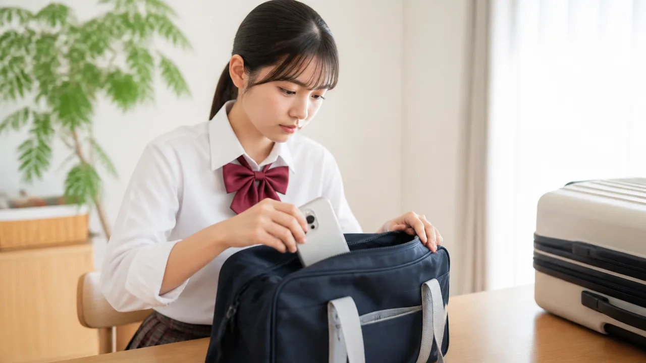 飛行機で行く修学旅行にスマホは持ち込める？ルールと注意点
