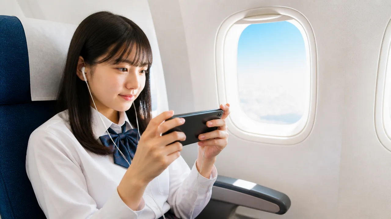 飛行機で行く修学旅行にスマホは持ち込める？ルールと注意点