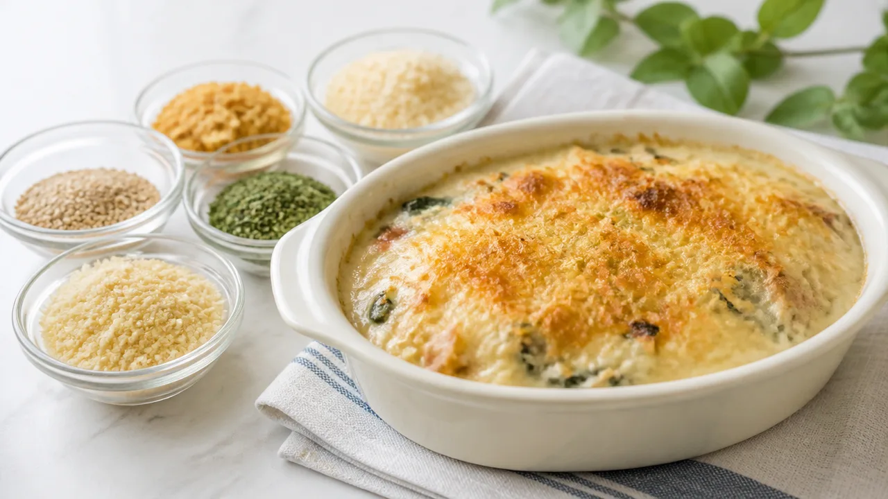 グラタンのパン粉とチーズの順番は?香ばしく仕上げる重ね方
