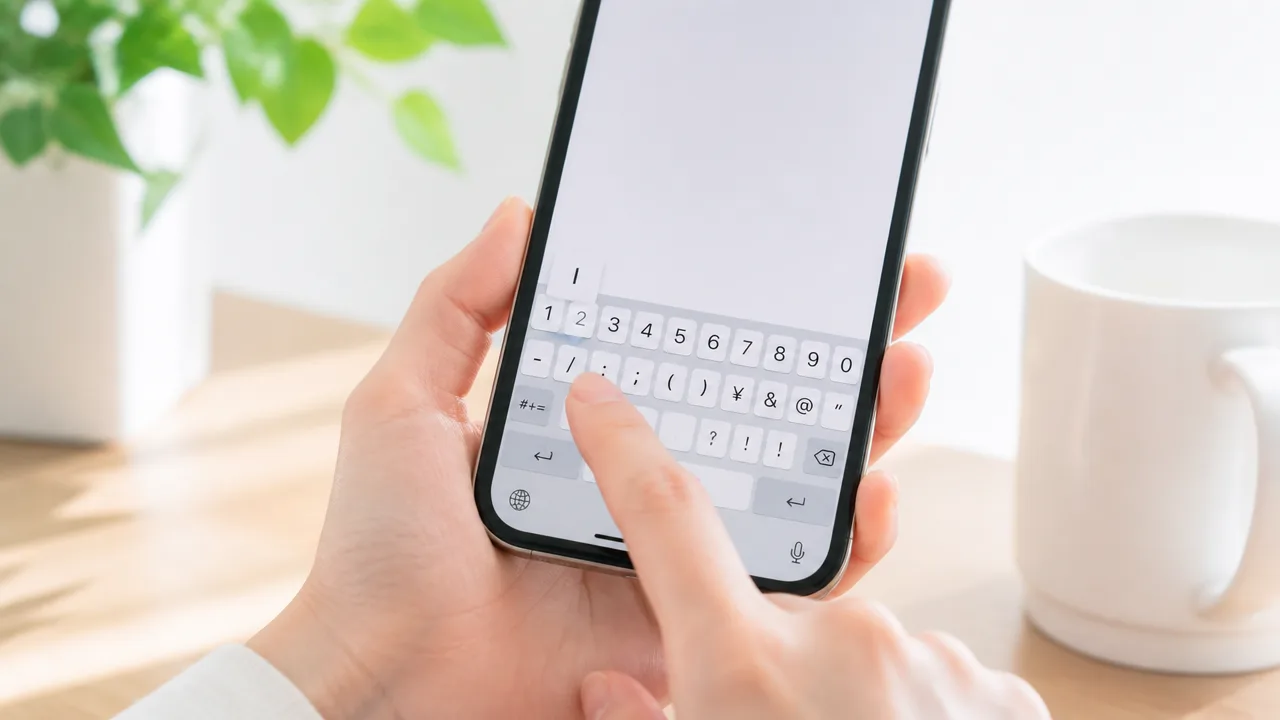 スマホでハイフンを入力する方法 iPhone・Android別に解説