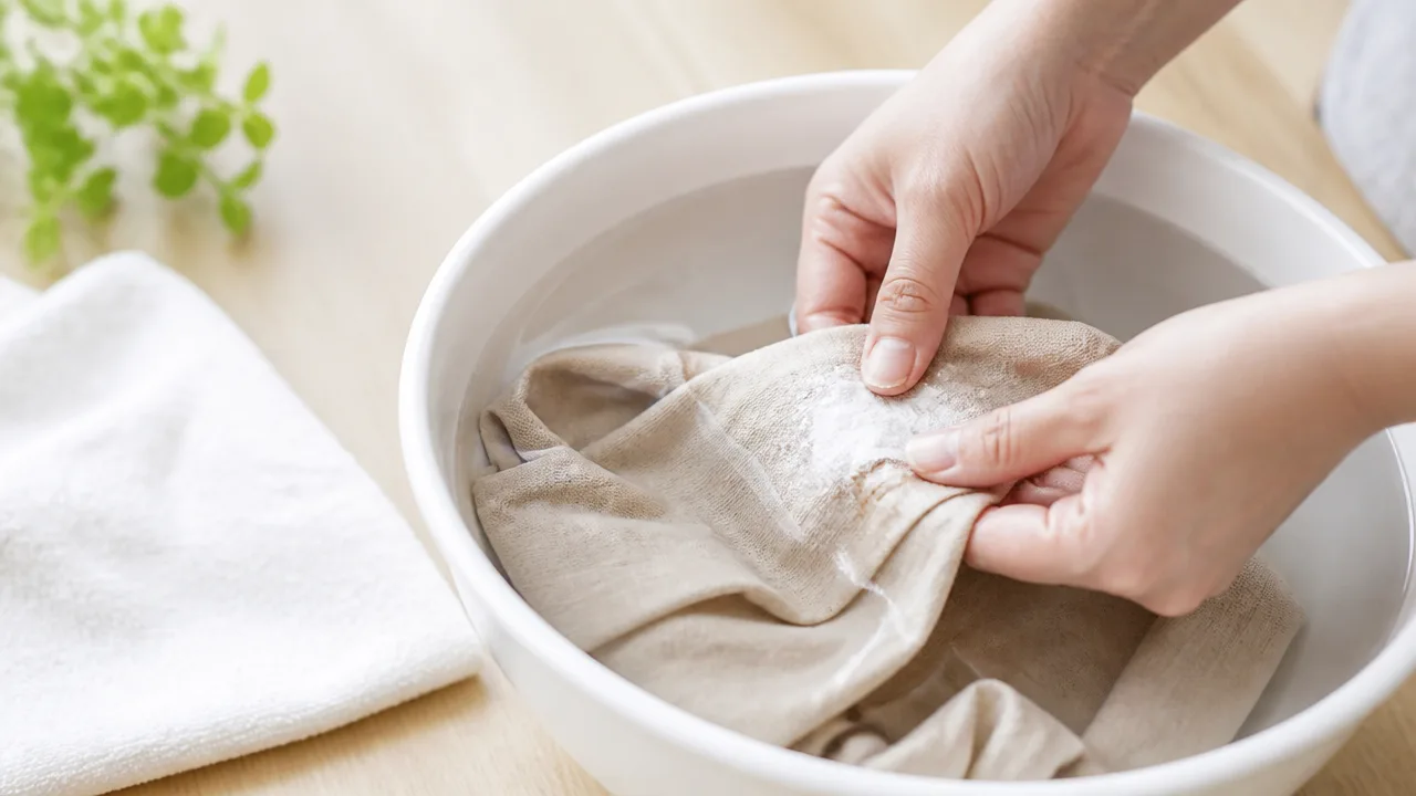 小麦粘土が服についたときの落とし方|乾く前後の対処と洗濯手順