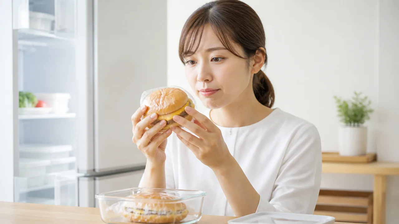マックのハンバーガーを冷蔵庫で保存したときの温め方とコツ