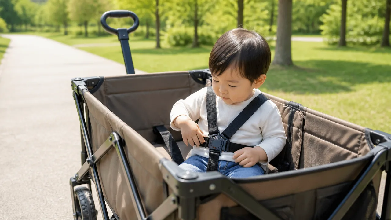 子供が乗れるキャリーワゴンの選び方｜安全性とおすすめポイント