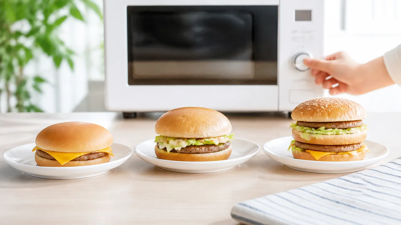 マックのハンバーガーを冷蔵庫で保存したときの温め方とコツ