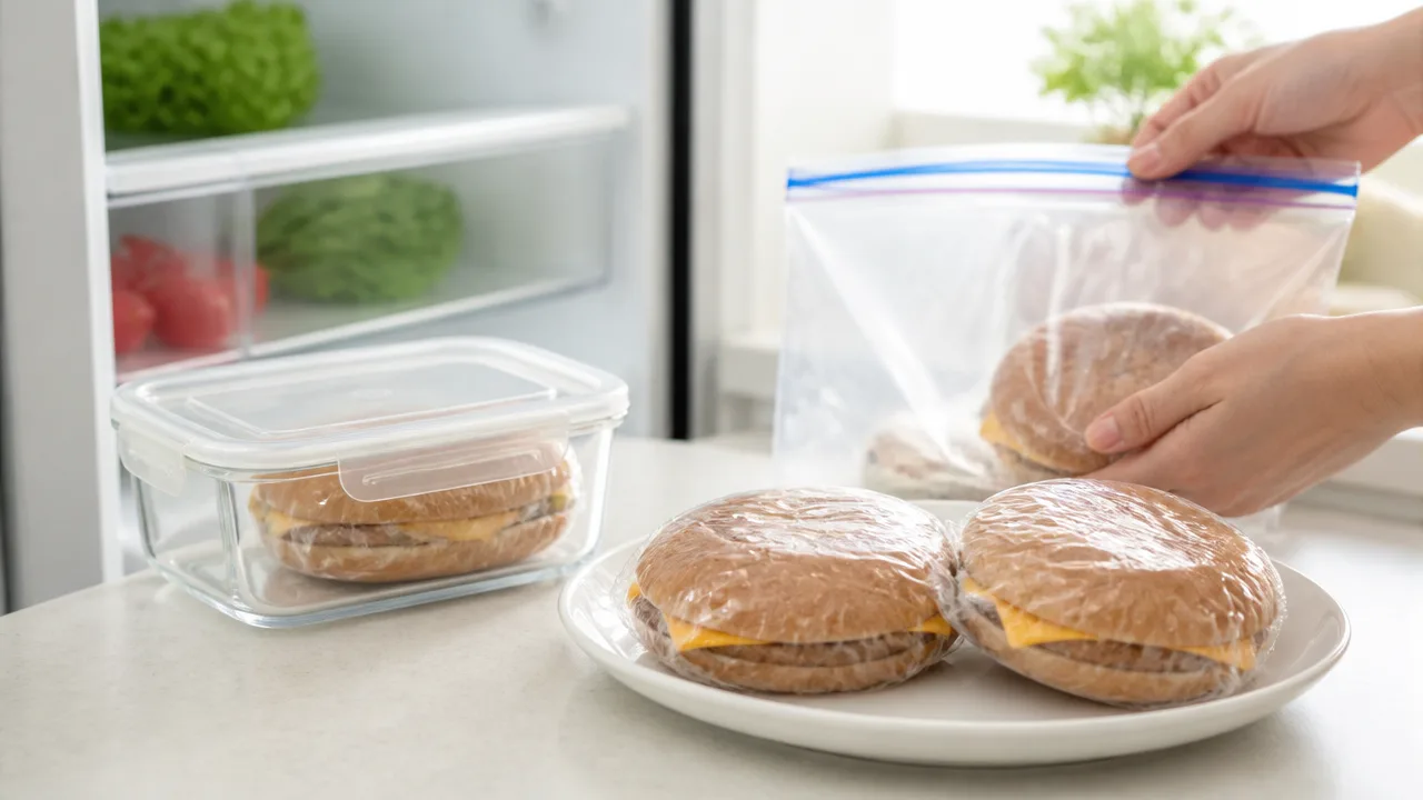 マックのハンバーガーを冷蔵庫で保存したときの温め方とコツ