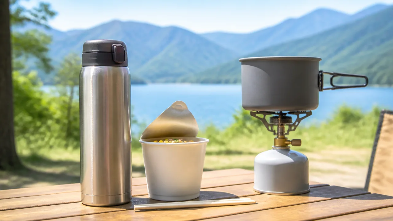 水筒のお湯でカップラーメンは作れる?適温と注意点を解説