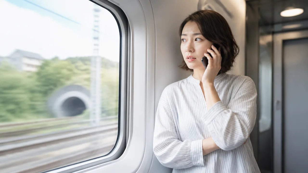 新幹線で電話するデッキはどこ?場所の見つけ方と通話マナー