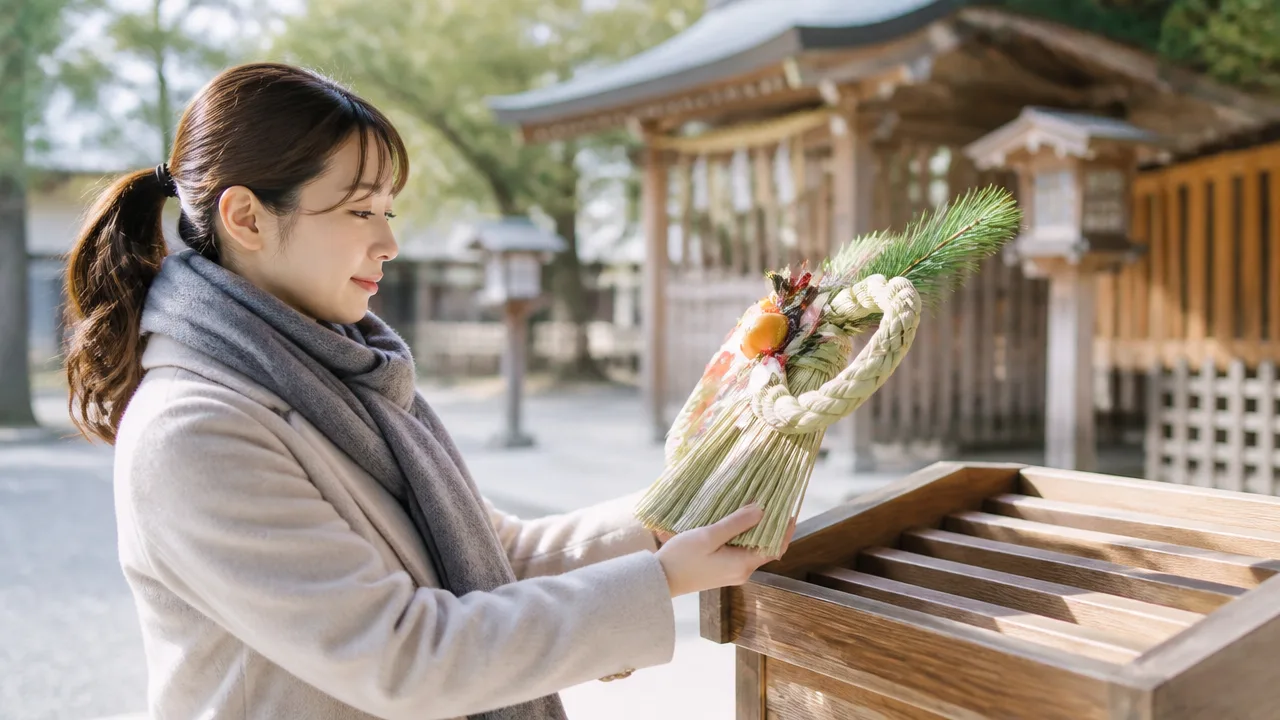 しめ縄を玄関内側に飾ってもいい？正しい位置と飾り方を解説
