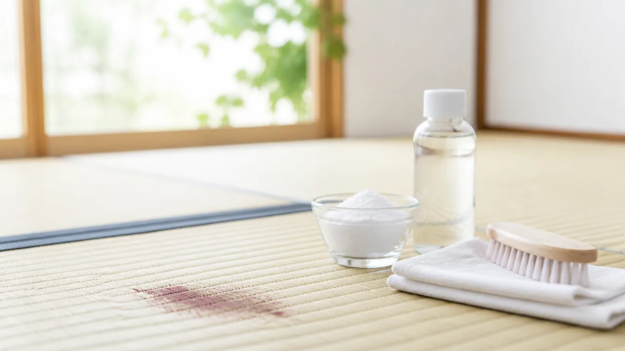 畳についた血の落とし方は?シミを広げない応急処置と掃除方法