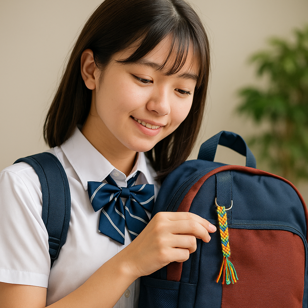 ミサンガを体以外につける場所はどこ？高校生にも取り入れやすいアイデアをやさしく紹介
