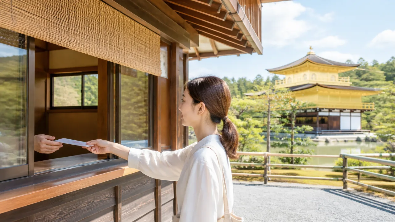金閣寺の入場券はお札?料金・購入場所・持ち帰り方をやさしく紹介