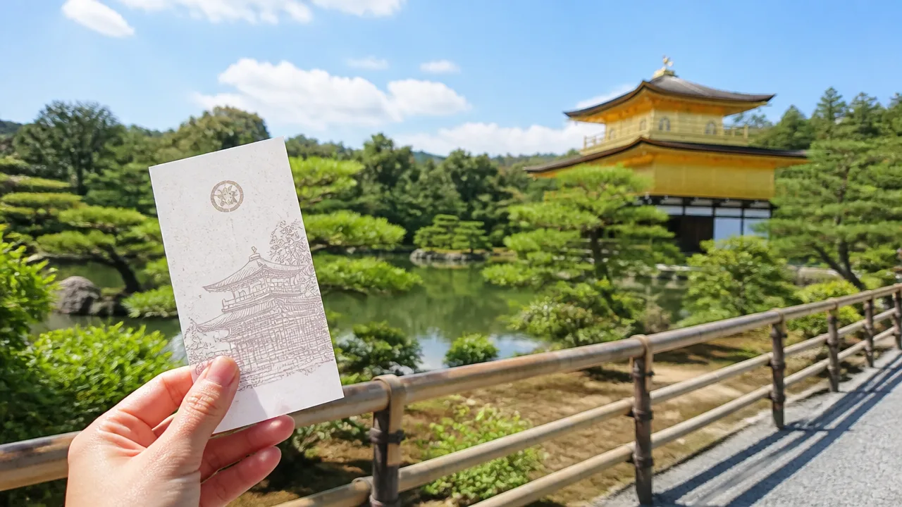 金閣寺の入場券はお札?料金・購入場所・持ち帰り方をやさしく紹介