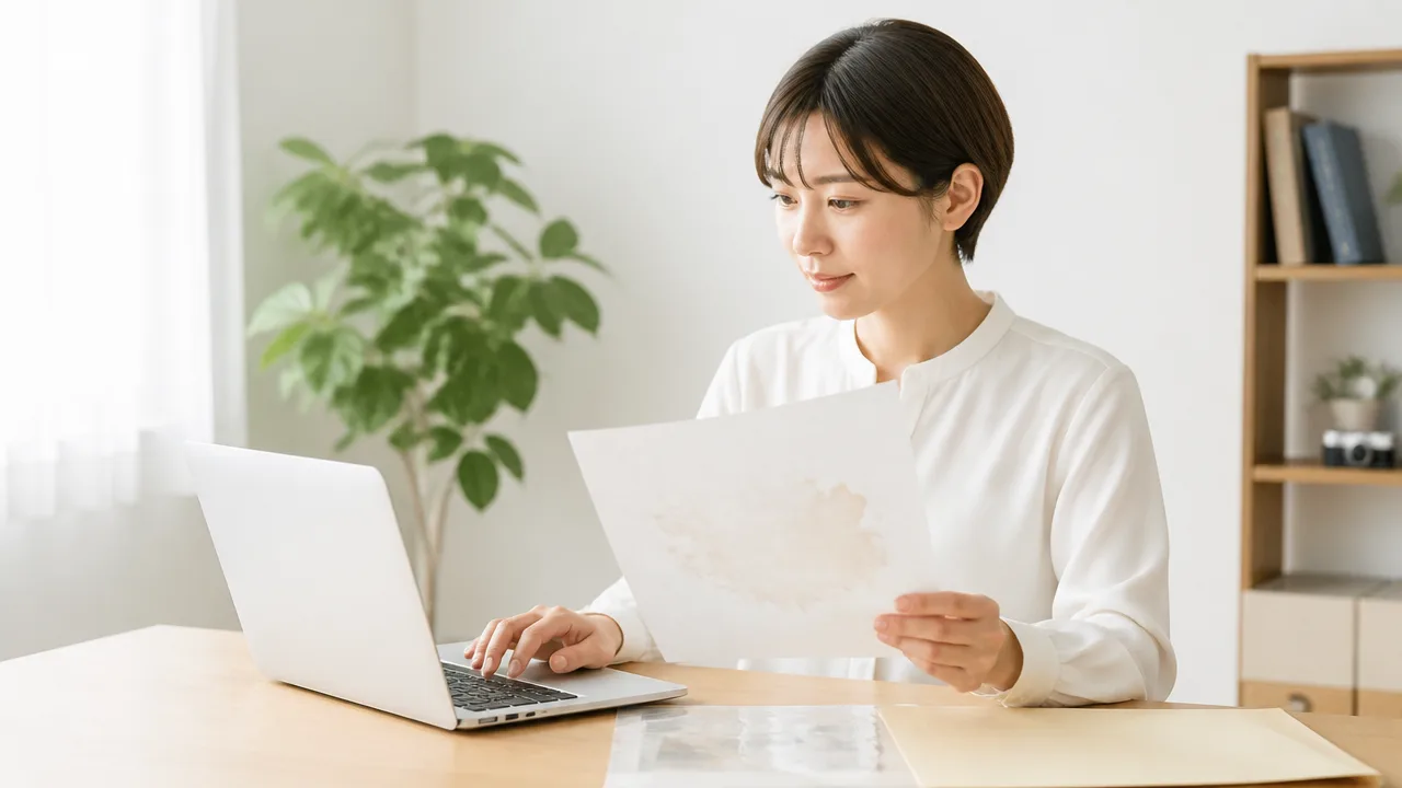 紙の油染みはドライヤーで取れる？正しい対処法と注意点