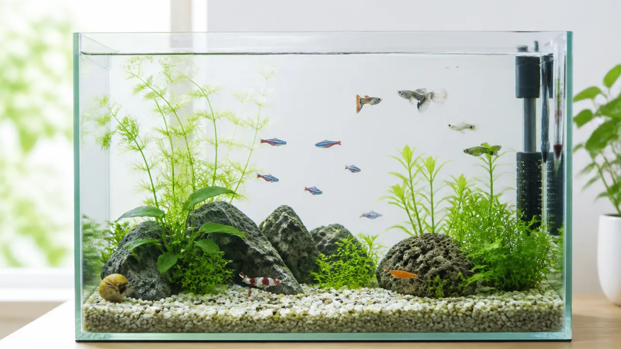 水槽で飼える生き物12選|魚以外のおすすめと飼い方のポイント