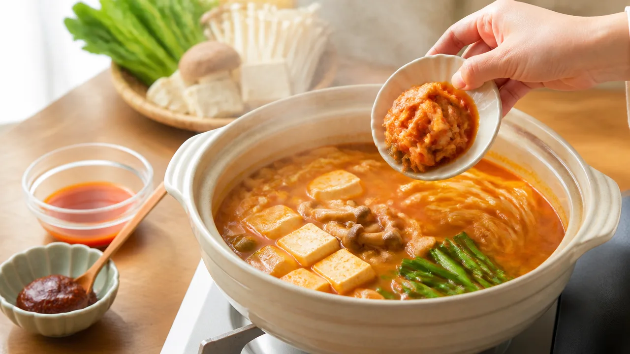 キムチ鍋の味が薄い時はどうする？簡単な味付け調整のコツ