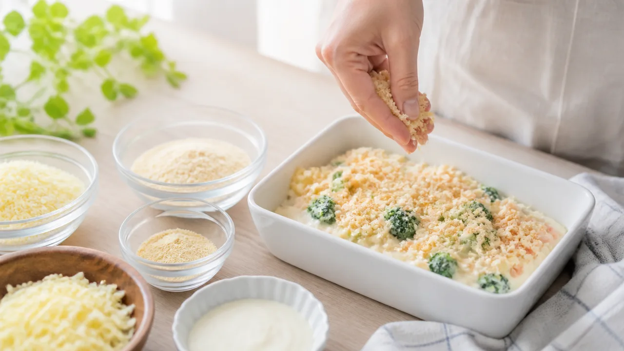 グラタンはチーズなしでも作れる?身近な代用品と簡単レシピ