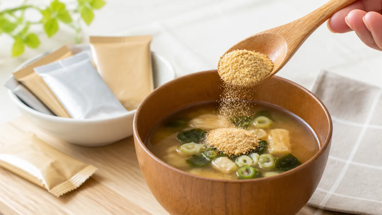 味噌汁の味噌が足りない時は?代わりになる調味料と味の整え方