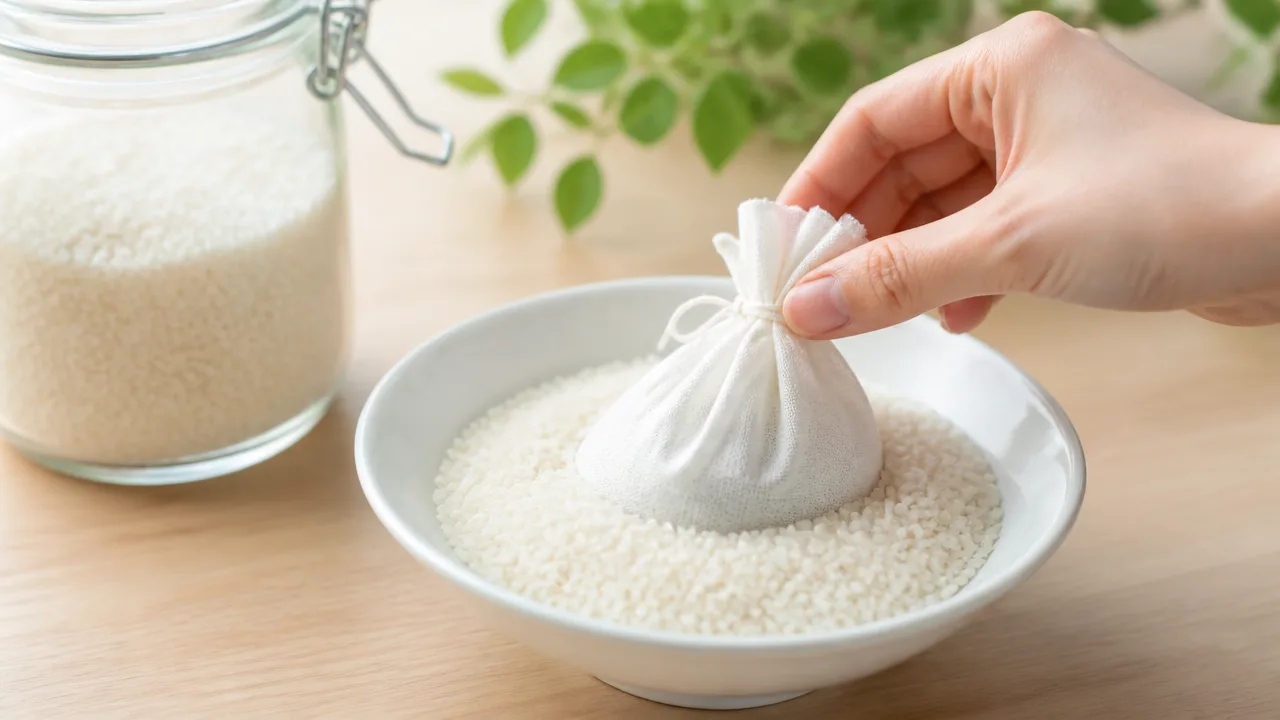 お米を乾燥剤代わりにできる?使い方と注意点をやさしく解説