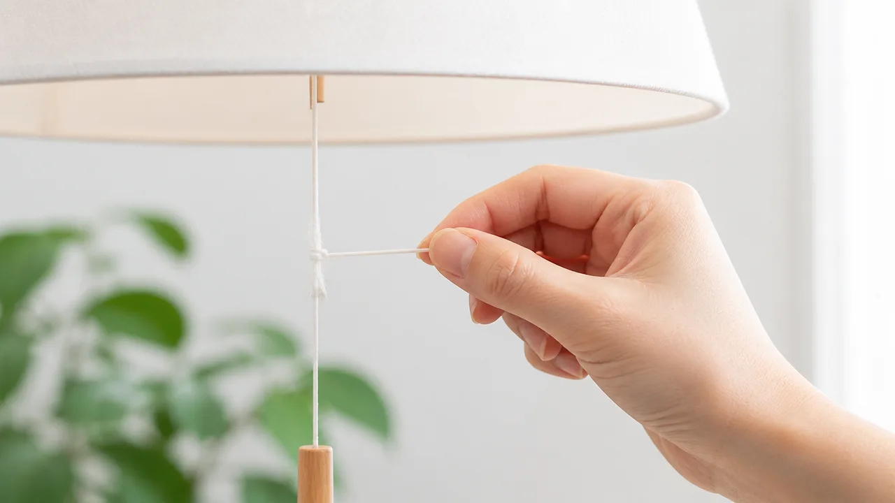 電気の紐が切れた・消せないときの対処法と安全な直し方を解説