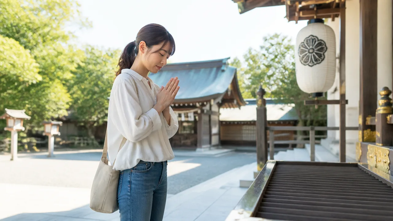 神社への服装はジーンズでも大丈夫?参拝時のマナーと選び方