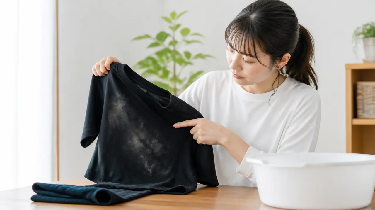 ハイターで色落ちした黒い服は戻せる?補修方法と注意点を解説