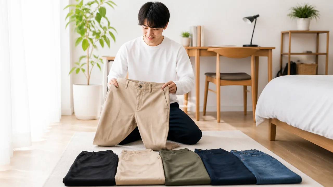 大学生のズボンは何着必要?着回しやすい枚数の目安を紹介