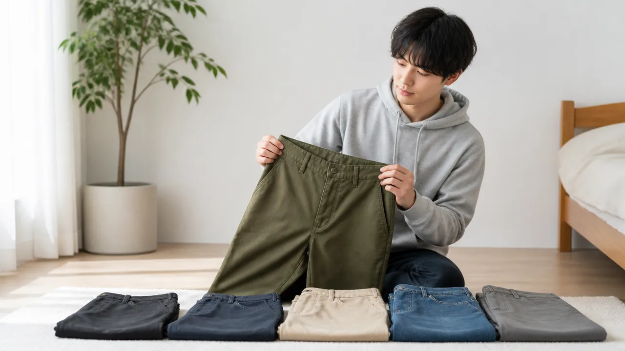 大学生のズボンは何着必要?着回しやすい枚数の目安を紹介