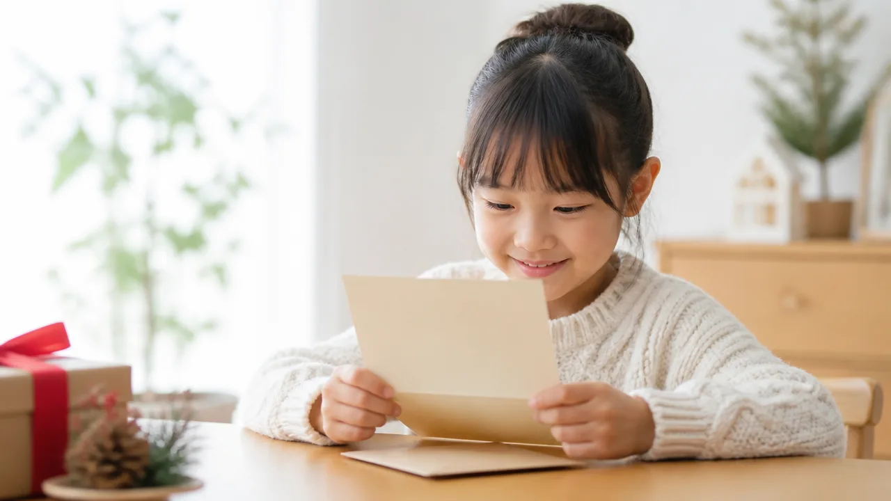 サンタクロースからの手紙例文集｜子どもが喜ぶ書き方と年齢別文例