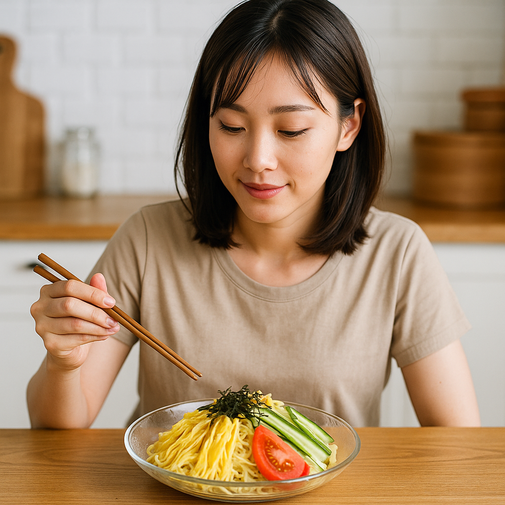 冷やし中華の具材が足りない日に。家にあるもので満足感を出すやさしいアイデア集