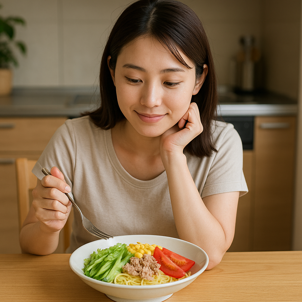 冷やし中華の具材が足りない日に。家にあるもので満足感を出すやさしいアイデア集
