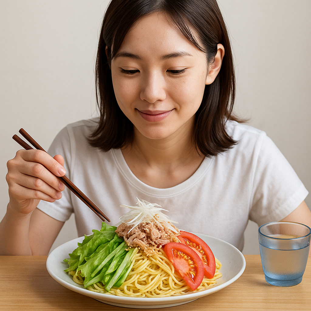 冷やし中華の具材が足りない日に。家にあるもので満足感を出すやさしいアイデア集